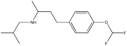 {4-[4-(difluoromethoxy)phenyl]butan-2-yl}(2-methylpropyl)amine