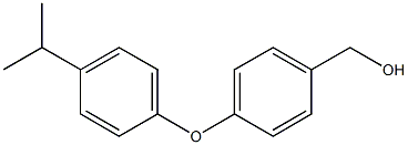 {4-[4-(propan-2-yl)phenoxy]phenyl}methanol Structure