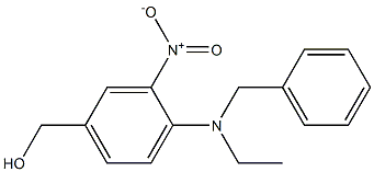 {4-[benzyl(ethyl)amino]-3-nitrophenyl}methanol Structure