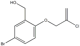 {5-bromo-2-[(2-chloroprop-2-en-1-yl)oxy]phenyl}methanol