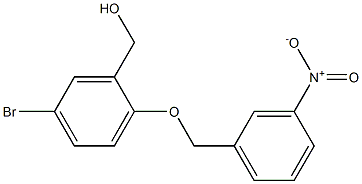  {5-bromo-2-[(3-nitrophenyl)methoxy]phenyl}methanol