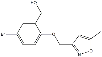 {5-bromo-2-[(5-methyl-1,2-oxazol-3-yl)methoxy]phenyl}methanol