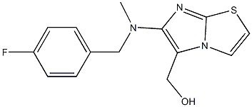  {6-[(4-fluorobenzyl)(methyl)amino]imidazo[2,1-b][1,3]thiazol-5-yl}methanol