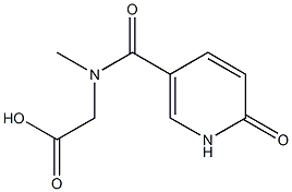 {methyl[(6-oxo-1,6-dihydropyridin-3-yl)carbonyl]amino}acetic acid