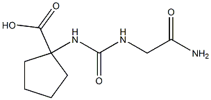 1-({[(2-amino-2-oxoethyl)amino]carbonyl}amino)cyclopentanecarboxylic acid
