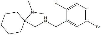 1-({[(5-bromo-2-fluorophenyl)methyl]amino}methyl)-N,N-dimethylcyclohexan-1-amine