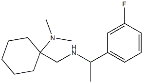 1-({[1-(3-fluorophenyl)ethyl]amino}methyl)-N,N-dimethylcyclohexan-1-amine