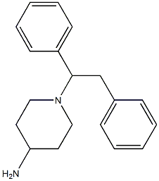  1-(1,2-diphenylethyl)piperidin-4-amine