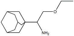 1-(1-adamantyl)-2-ethoxyethanamine Struktur