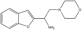1-(1-benzofuran-2-yl)-2-(morpholin-4-yl)ethan-1-amine