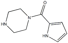 1-(1H-pyrrol-2-ylcarbonyl)piperazine,,结构式