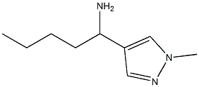 1-(1-methyl-1H-pyrazol-4-yl)pentan-1-amine