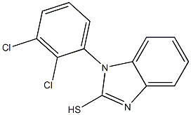 1-(2,3-dichlorophenyl)-1H-1,3-benzodiazole-2-thiol Structure