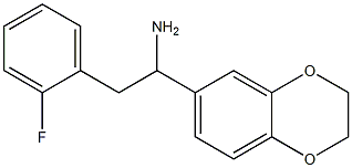  1-(2,3-dihydro-1,4-benzodioxin-6-yl)-2-(2-fluorophenyl)ethan-1-amine