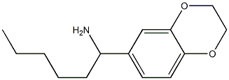 1-(2,3-dihydro-1,4-benzodioxin-6-yl)hexan-1-amine|