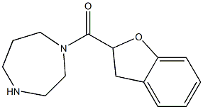 1-(2,3-dihydro-1-benzofuran-2-ylcarbonyl)-1,4-diazepane Structure