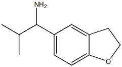 1-(2,3-dihydro-1-benzofuran-5-yl)-2-methylpropan-1-amine