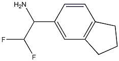  1-(2,3-dihydro-1H-inden-5-yl)-2,2-difluoroethan-1-amine