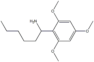  1-(2,4,6-trimethoxyphenyl)hexan-1-amine