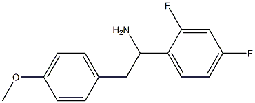 1-(2,4-difluorophenyl)-2-(4-methoxyphenyl)ethan-1-amine