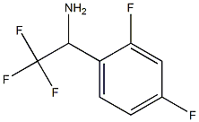 1-(2,4-difluorophenyl)-2,2,2-trifluoroethan-1-amine|