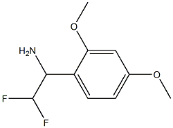 1-(2,4-dimethoxyphenyl)-2,2-difluoroethan-1-amine