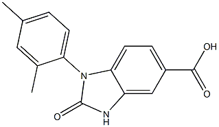 1-(2,4-dimethylphenyl)-2-oxo-2,3-dihydro-1H-1,3-benzodiazole-5-carboxylic acid
