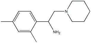 1-(2,4-dimethylphenyl)-2-piperidin-1-ylethanamine