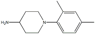 1-(2,4-dimethylphenyl)piperidin-4-amine Struktur