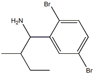 1-(2,5-dibromophenyl)-2-methylbutan-1-amine