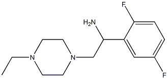 1-(2,5-difluorophenyl)-2-(4-ethylpiperazin-1-yl)ethanamine