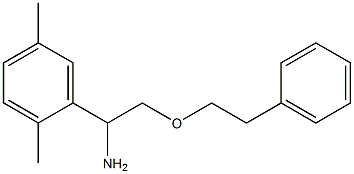 1-(2,5-dimethylphenyl)-2-(2-phenylethoxy)ethan-1-amine