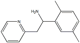 1-(2,5-dimethylphenyl)-2-(pyridin-2-yl)ethan-1-amine