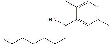 1-(2,5-dimethylphenyl)octan-1-amine Structure