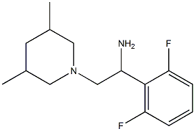 1-(2,6-difluorophenyl)-2-(3,5-dimethylpiperidin-1-yl)ethanamine