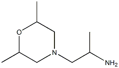 1-(2,6-dimethylmorpholin-4-yl)propan-2-amine