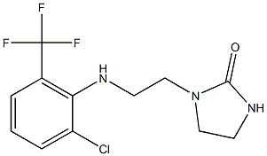 1-(2-{[2-chloro-6-(trifluoromethyl)phenyl]amino}ethyl)imidazolidin-2-one