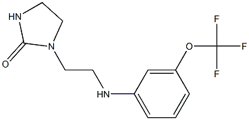 1-(2-{[3-(trifluoromethoxy)phenyl]amino}ethyl)imidazolidin-2-one