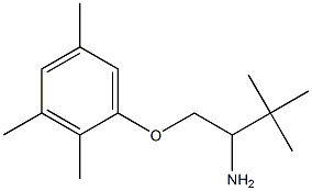 1-(2-amino-3,3-dimethylbutoxy)-2,3,5-trimethylbenzene Structure