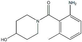 1-(2-amino-6-methylbenzoyl)piperidin-4-ol Structure