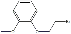 1-(2-bromoethoxy)-2-methoxybenzene Structure