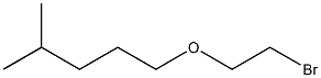 1-(2-bromoethoxy)-4-methylpentane 化学構造式