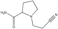 1-(2-cyanoethyl)pyrrolidine-2-carboxamide Structure