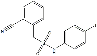 1-(2-cyanophenyl)-N-(4-iodophenyl)methanesulfonamide