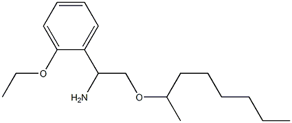 1-(2-ethoxyphenyl)-2-(octan-2-yloxy)ethan-1-amine Structure