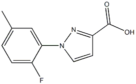 1-(2-fluoro-5-methylphenyl)-1H-pyrazole-3-carboxylic acid