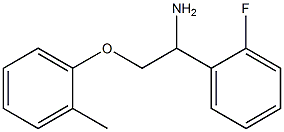 1-(2-fluorophenyl)-2-(2-methylphenoxy)ethanamine