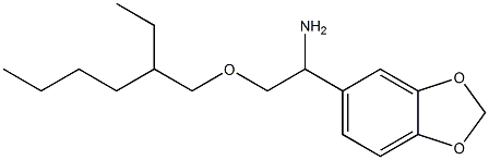 1-(2H-1,3-benzodioxol-5-yl)-2-[(2-ethylhexyl)oxy]ethan-1-amine
