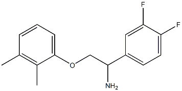 1-(3,4-difluorophenyl)-2-(2,3-dimethylphenoxy)ethanamine