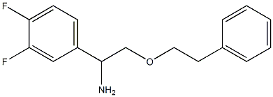 1-(3,4-difluorophenyl)-2-(2-phenylethoxy)ethan-1-amine|